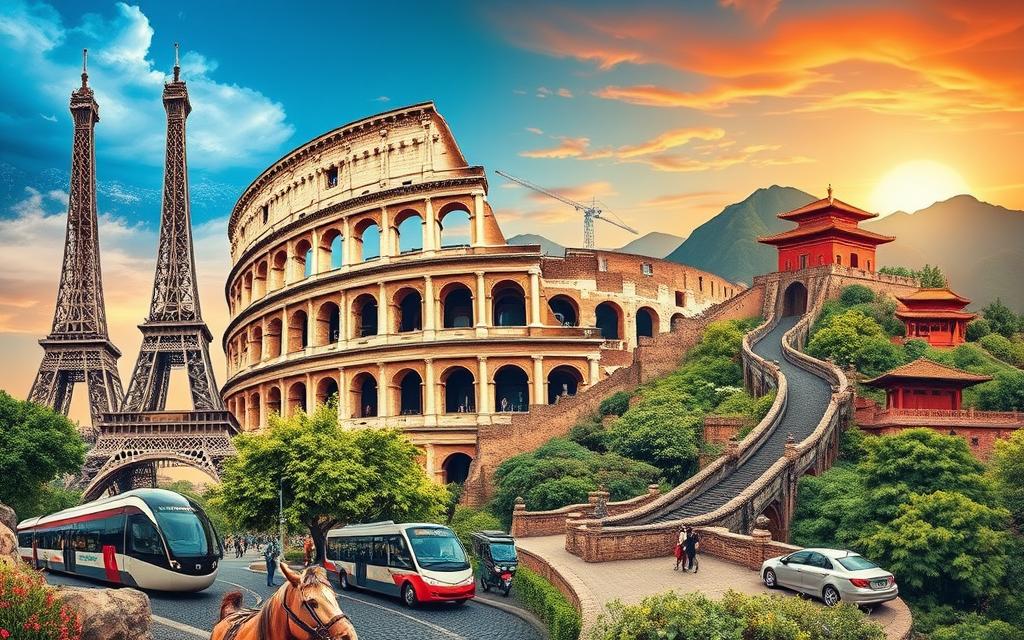 klasyczne kierunki podróży